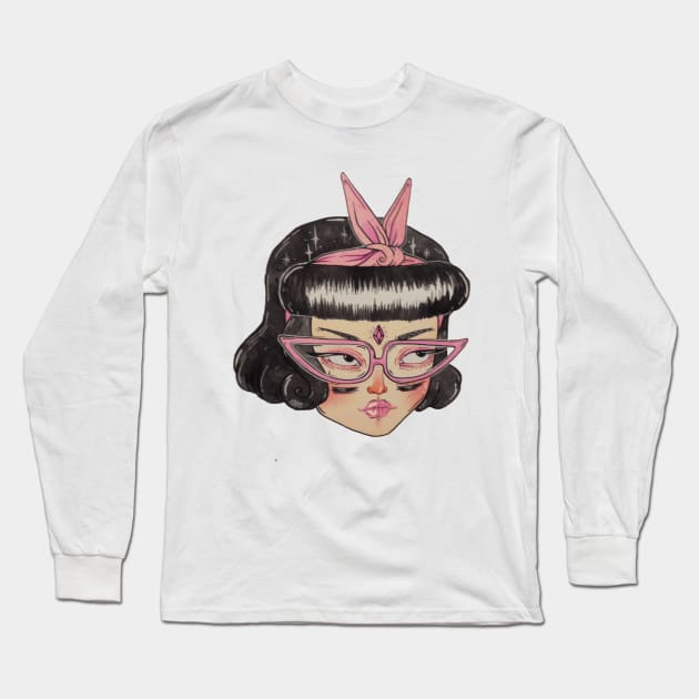 Gang ϟ Girl Long Sleeve T-Shirt by lOll3